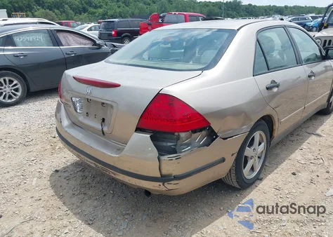 2006 Honda Accord 2.4 Vp из США, поврежденный, VIN 1HGCM56186A068324